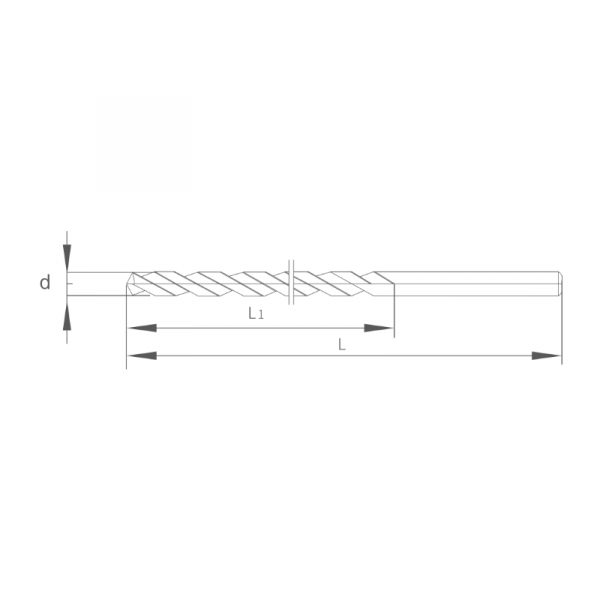 Сверло ц/х Ø 13.4 HSSE-Co5 DIN340 RRTools