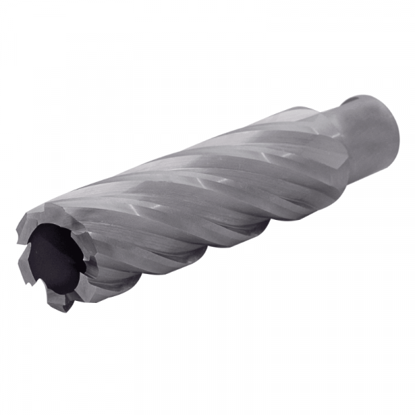 Корончатое сверло по металлу 12x80 HSS, weldon 19